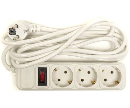 PowerPlant JY-1054/3 3 розетки 3 м (White) (PPSA10M30S3)