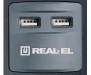 REAL-EL RS-5 USB CHARGE 3 м (Black)
