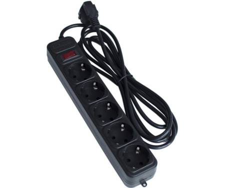 Smartfortec 5 розеток 3 м (Grey) (SPS5-G-10G)
