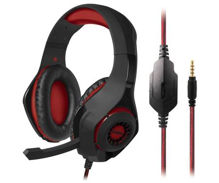 Гарнитура для компьютера SVEN AP-G886MV Black-Red (AP-G886MV)