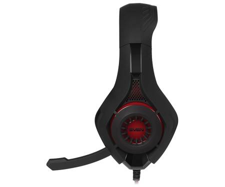 Гарнитура для компьютера SVEN AP-G886MV Black-Red (AP-G886MV)