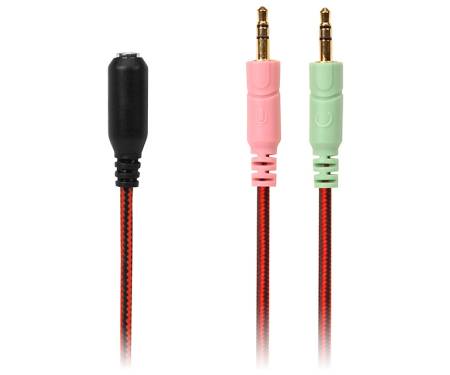 Гарнитура для компьютера SVEN AP-G886MV Black-Red (AP-G886MV)