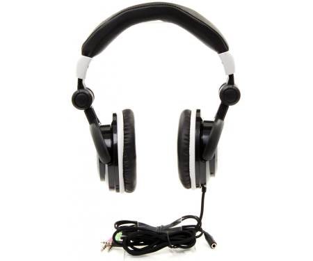 Телефoнная гарнитура PrologiX MH-A980M Black/White (MH-A980M-BBG)
