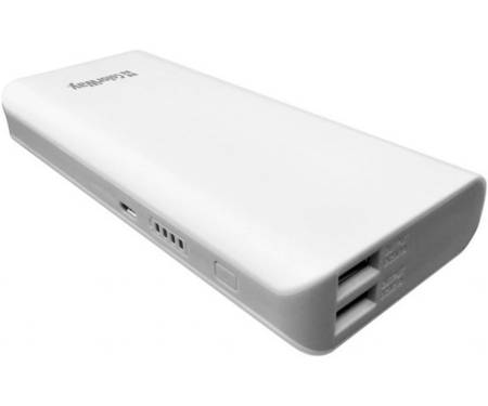 Внешний аккумулятор (Power Bank) ColorWay 11000 mAh White (CW-PB110LIC2W)