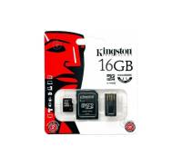 Карта памяти Kingston 16 GB microSDHC class 10 Mobility Kit MBLY10G2/16GB