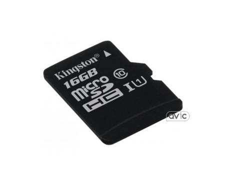 Карта памяти Kingston 16 GB microSDHC