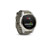 Garmin fenix 5s Sapphire Champagne with Suede Band (010-01685-13)