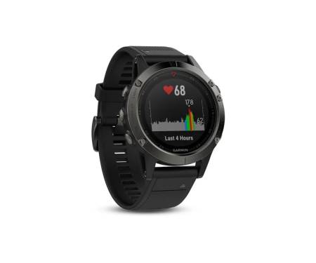 Смарт-годинник Garmin Fenix ​​5 Slate Gray Sapphire with Metal Band (010-01688-21)