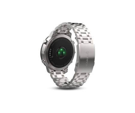 Garmin fenix Chronos Steel with Brushed Stainless Steel Watch Band (010-01957-02)