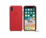 Apple iPhone X Silicone Case Red