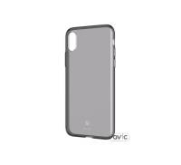 Чехол для iPhone X Baseus Simple Series Case (ARAPIPHX-B01) (Transparent Black)