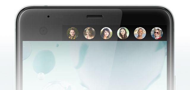 HTC U Ultra другий екран