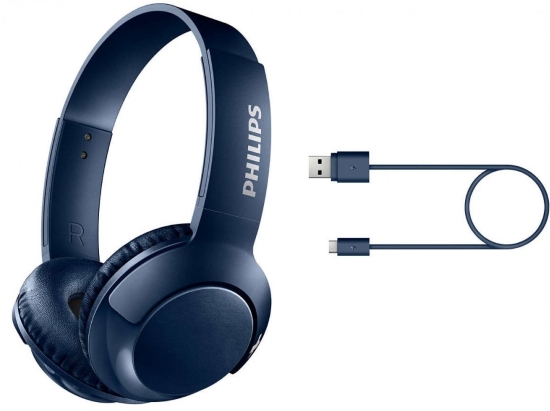 Philips SHB3075BL Blue