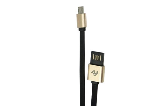 Кабель 2E USB2.0-Lightning Data/Charge Dual Metal, 1м Gold (2E-CCTI13M-1G)