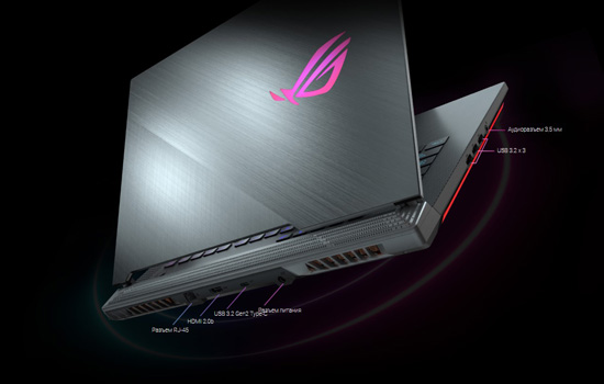 Ноутбук ASUS ROG Strix SCAR III G731GV Gun Metal (G731GV-EV135)