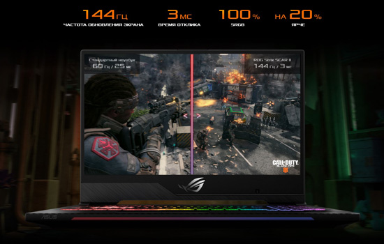 Ноутбук ASUS ROG Strix SCAR II GL704GW (GL704GW-DS76)