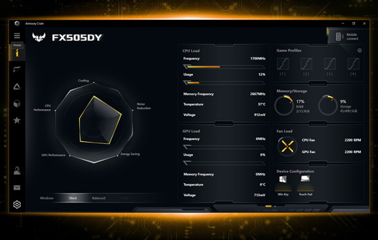Ноутбук ASUS TUF Gaming FX505DU Gold Steel (FX505DU-AL069)