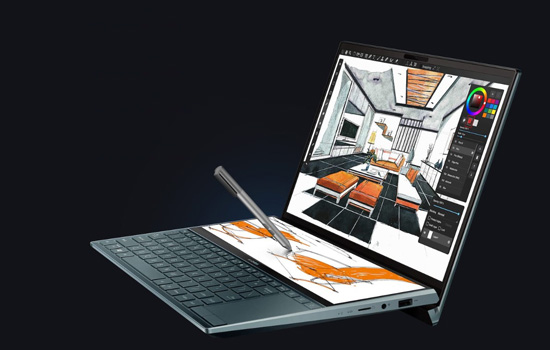 Ноутбук ASUS ZenBook Duo UX481FL Celestial Blue (UX481FL-BM002T)