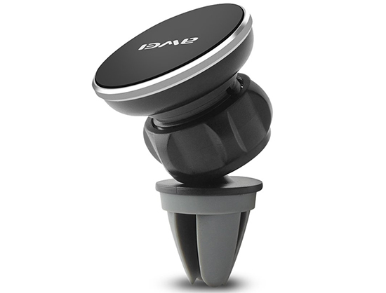 Awei X10 Air Vent Car Holder and Charger and Cable