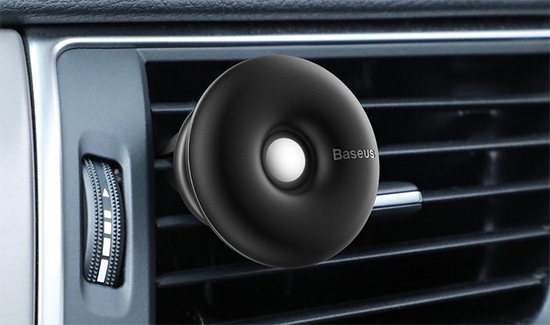 Baseus Star Ring Magnetic Car Bracket Black