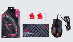 Мышь Blasoul Y720 Lite 1000GHz 7200DPI RGB Black (3008048)
