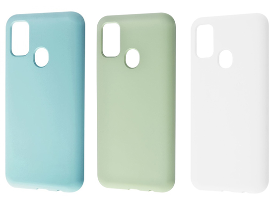 Чехол для Samsung Galaxy M21/M30s WAVE Full Silicone Cover Turquoise