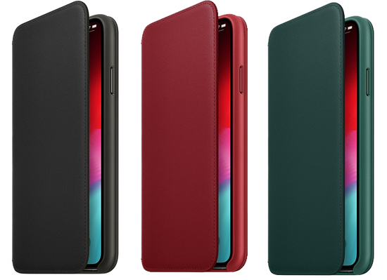 Чехол для Apple iPhone XS Max Leather Folio