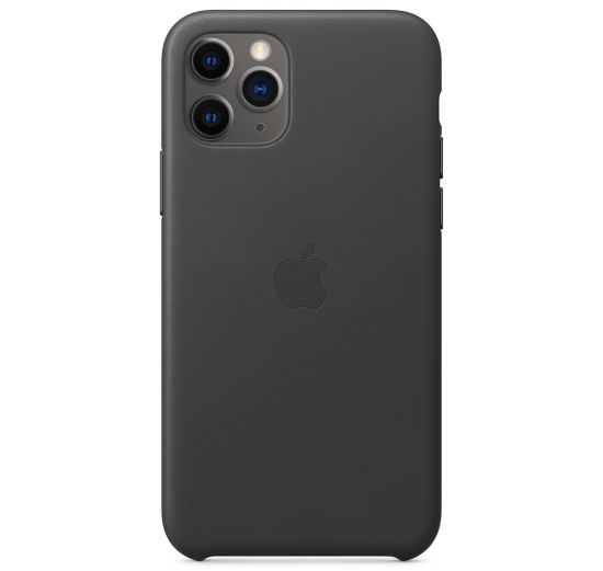 Чехол для смартфона Apple iPhone 11 Pro Leather Case Black
