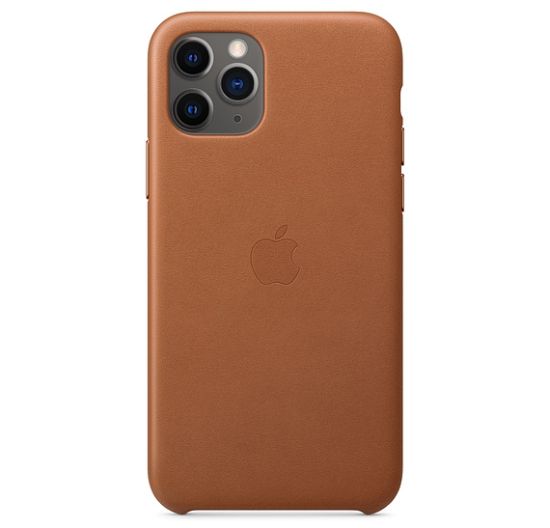 Чехол для смартфона Apple iPhone 11 Pro Leather Case Saddle Brown (MWYD2)