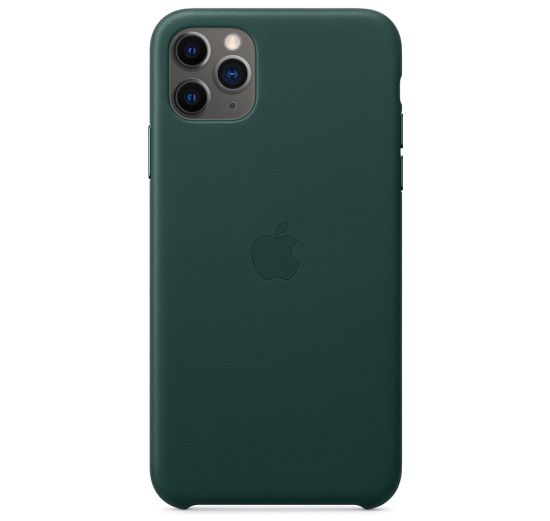 Чохол для смартфону Apple iPhone 11 Pro Max Leather Case - Forest Green (MX0C2)