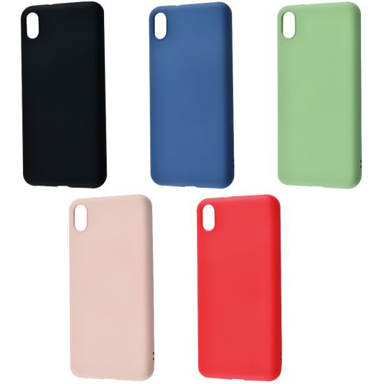 Чехол для Xiaomi Redmi 7a Black My Colors Matte Case