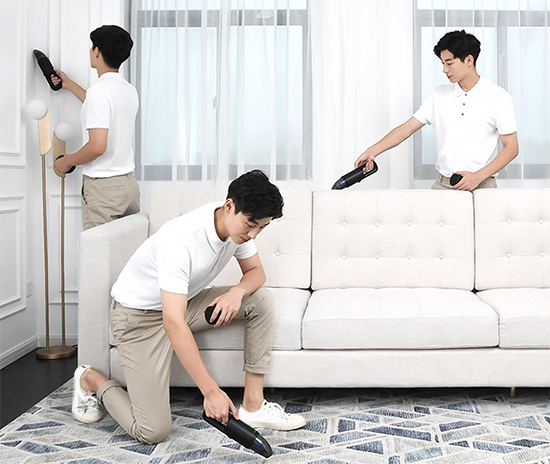 Автомобильный пылесос Cleanfly Car Portable Vacuum Cleaner