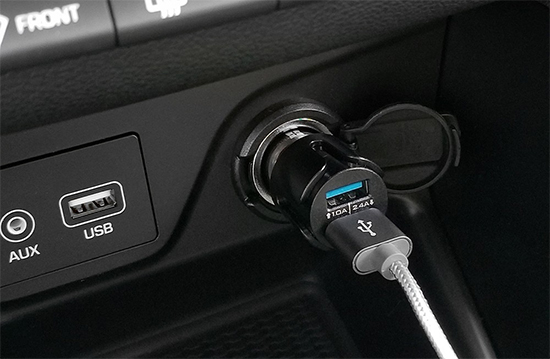 ColorWay (2USB, 2.4A) Black
