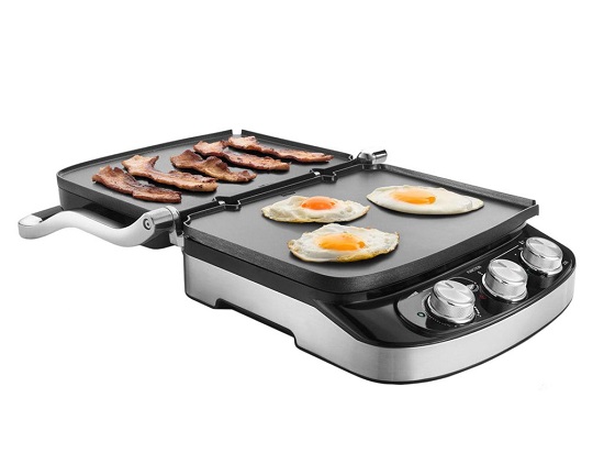 Электрогриль Delonghi CGH 912 Steel BK