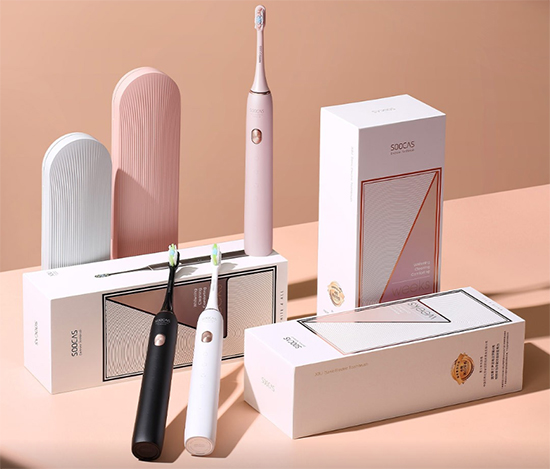 SOOCAS Sonic Electric Toothbrush X3U Black