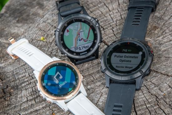 Garmin Fenix 5S Plus Sapphire White with Carrera White Band