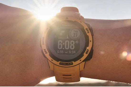 Garmin Instinct Solar Flame Red