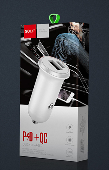Golf GF-C7 Car Charger 3A fast charging 2USB