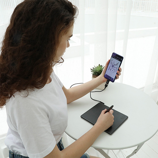 Графічний планшет Huion HS64