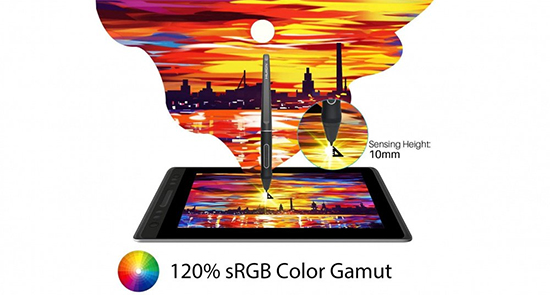 Графический планшет Huion Kamvas Pro 13