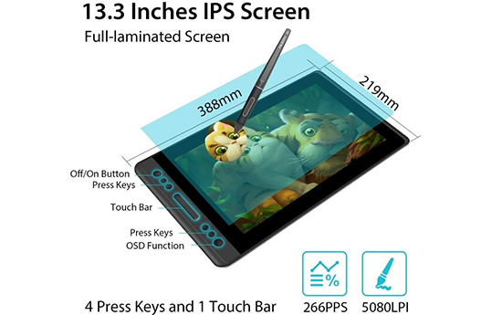 Графический планшет Huion Kamvas Pro 13