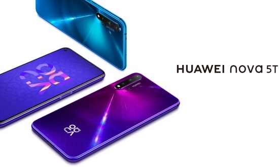 Смартфон Huawei nova 5T 8/128GB Crush Blue
