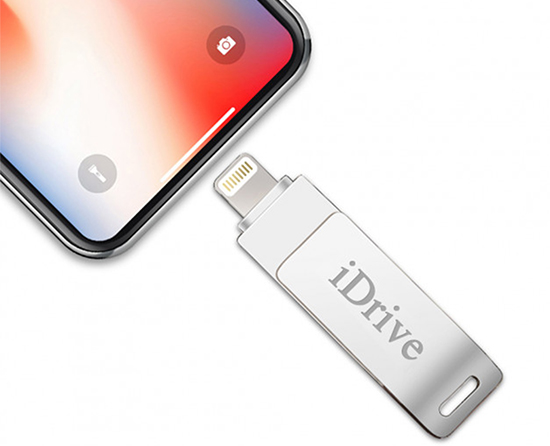 Флешка iDrive Lightning-USB for iPhone/iPad (128GB)