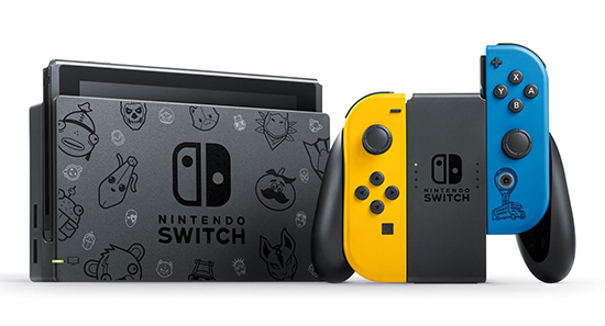 Игровая приставка Nintendo Switch Fortnite Special Edition