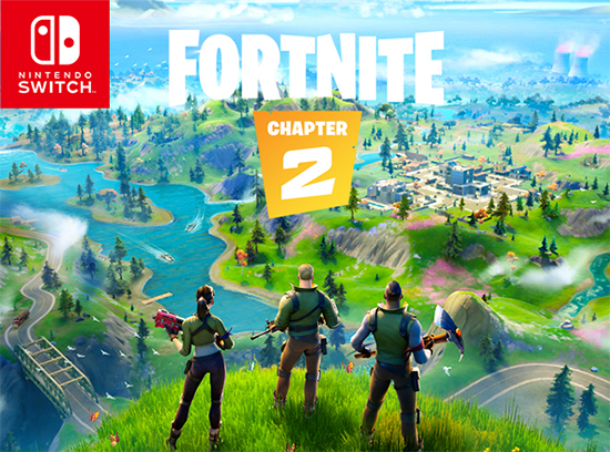 Игровая приставка Nintendo Switch Fortnite Special Edition