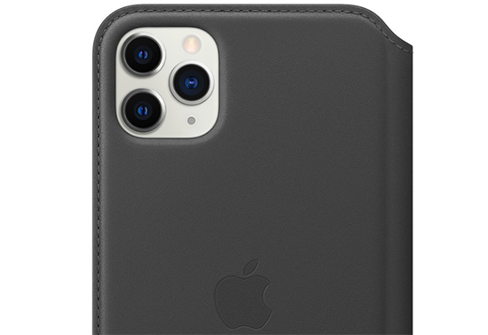 Чехол для Apple iPhone 11 Pro Leather Folio Black (MX062)