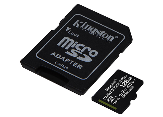 Kingston 128 GB microSDXC Class 10 UHS-I