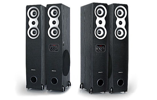 Колонки REAL-EL S-2020 Black