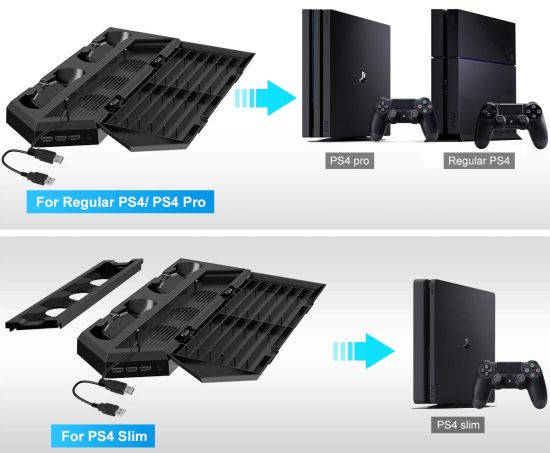 Охлаждающая подставка Kootek для PS4 (GM166)