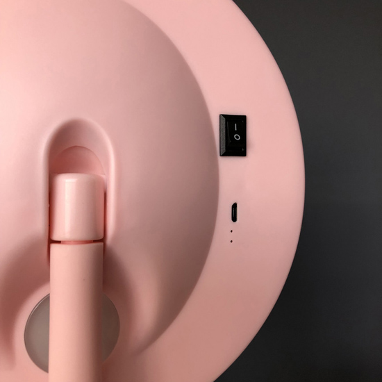 Дзеркало для макіяжу Led Cosmetic Mirror Pink